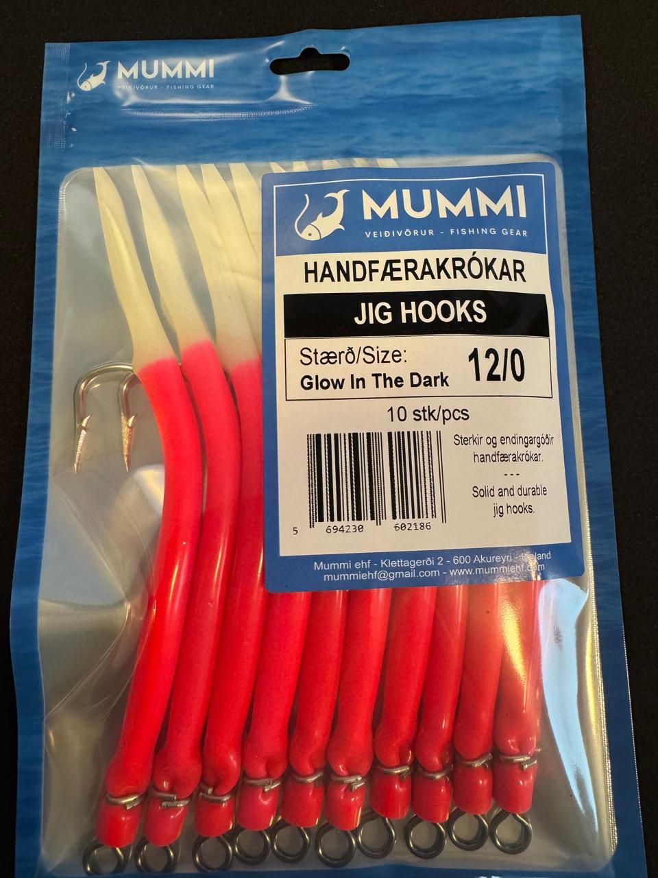 12/0 Hooks Luminous - 10 pcs/pack