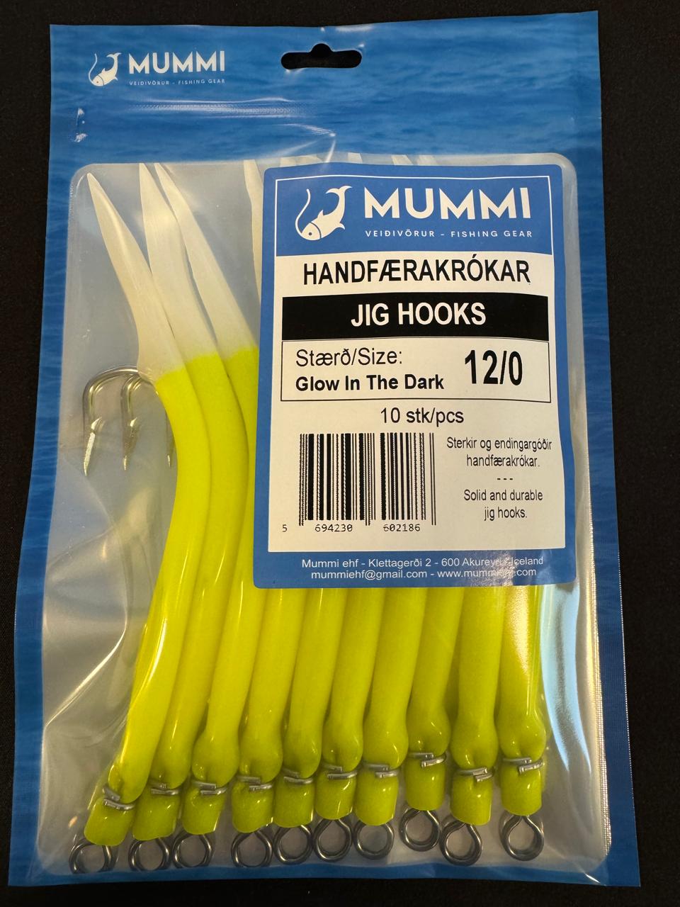12/0 Hooks Luminous - 10 pcs/pack