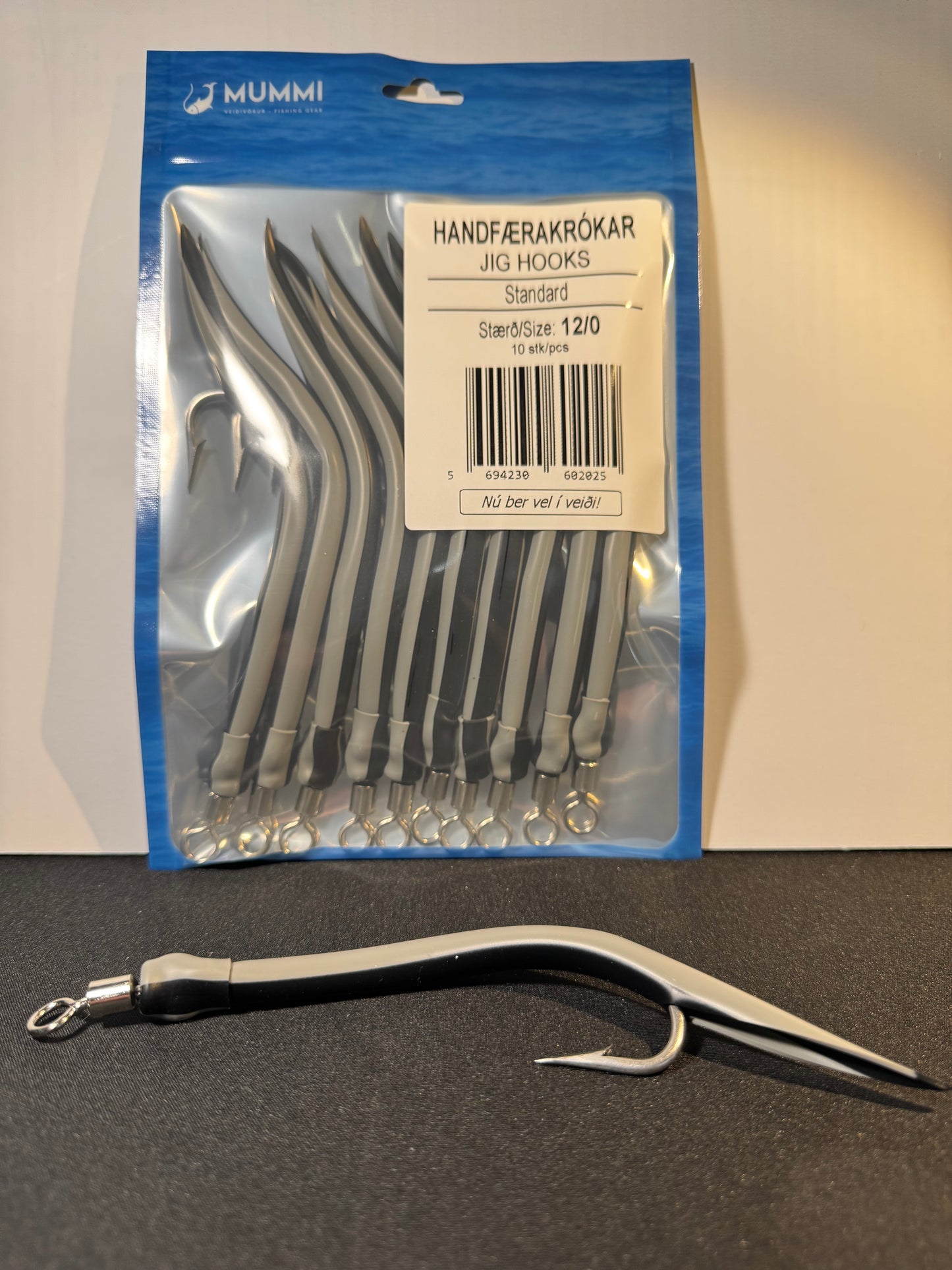 12/0 Hooks - Standard - 10 pcs/pack