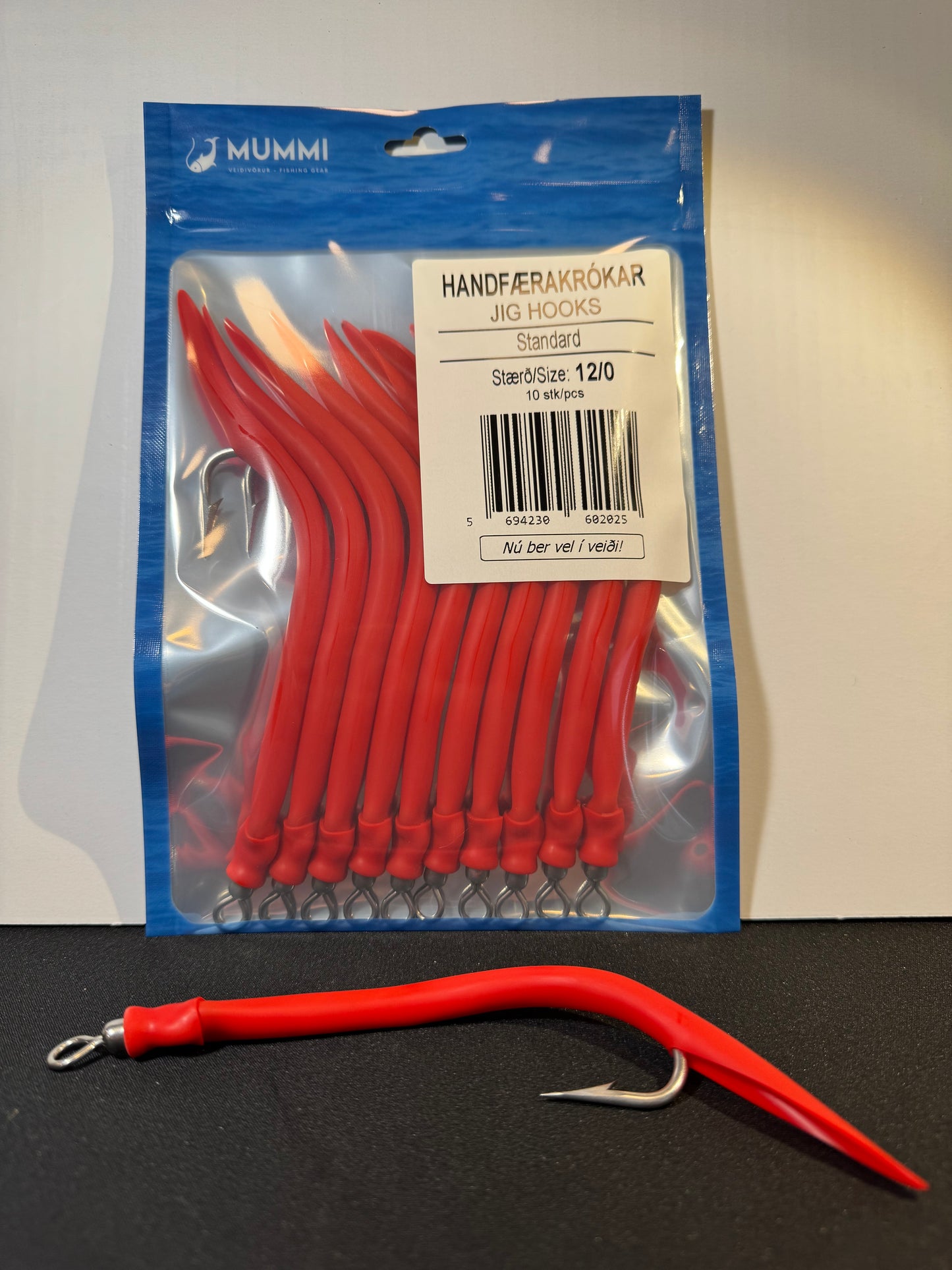 12/0 Hooks - Standard - 10 pcs/pack