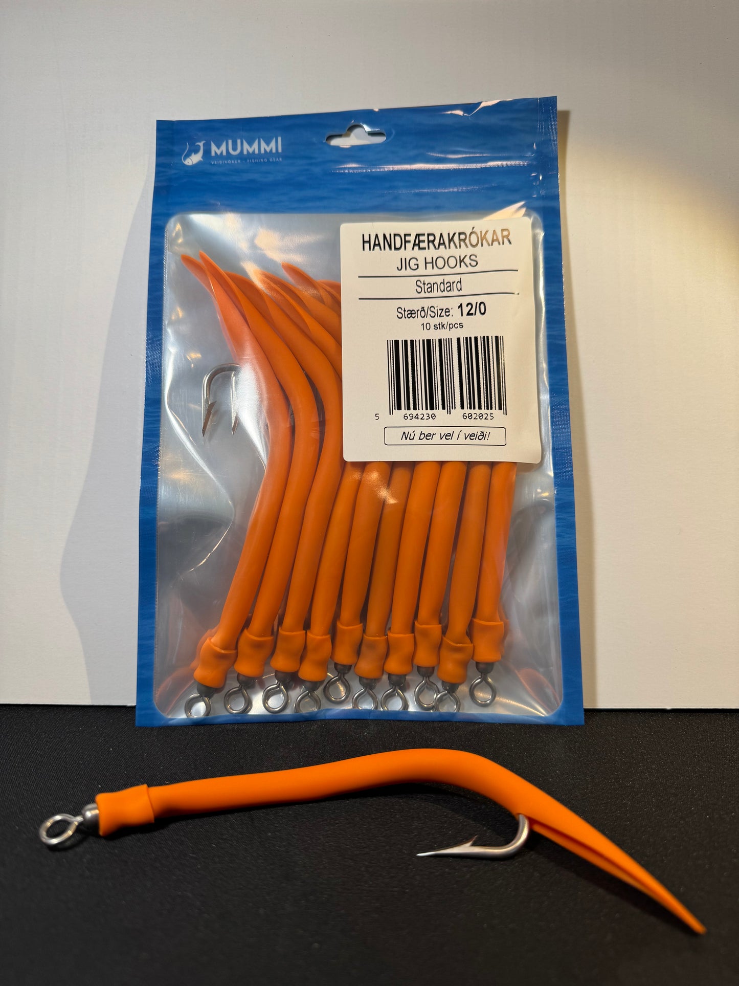 12/0 Hooks - Standard - 10 pcs/pack