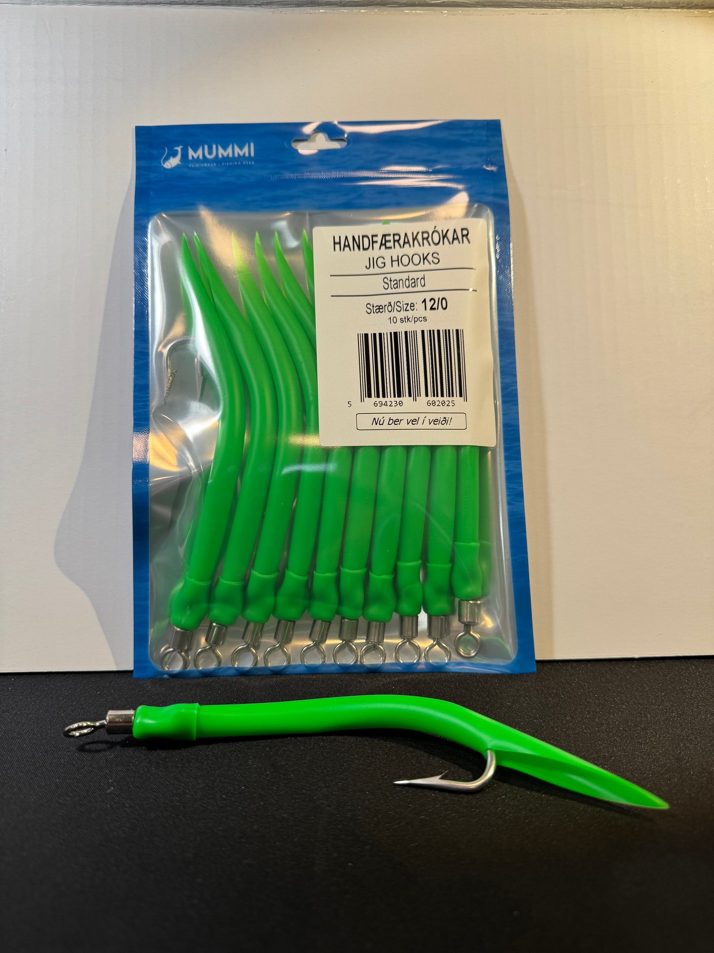 12/0 Hooks - Standard - 10 pcs/pack