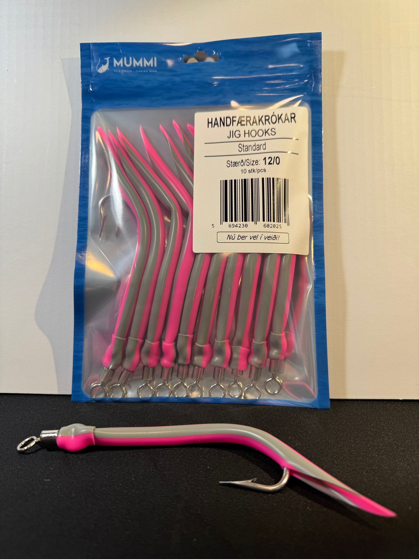 12/0 Hooks - Standard - 10 pcs/pack