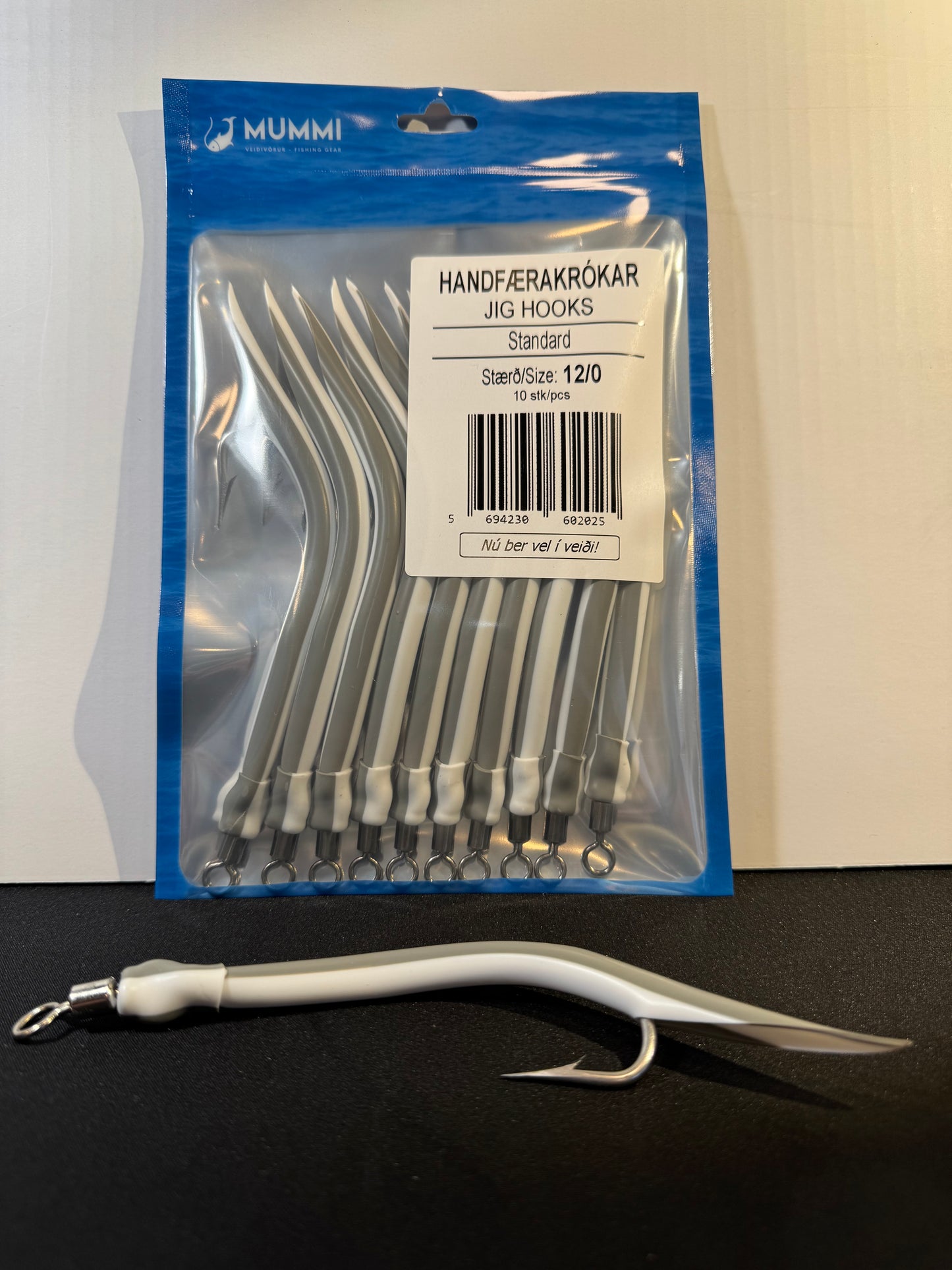 12/0 Hooks - Standard - 10 pcs/pack