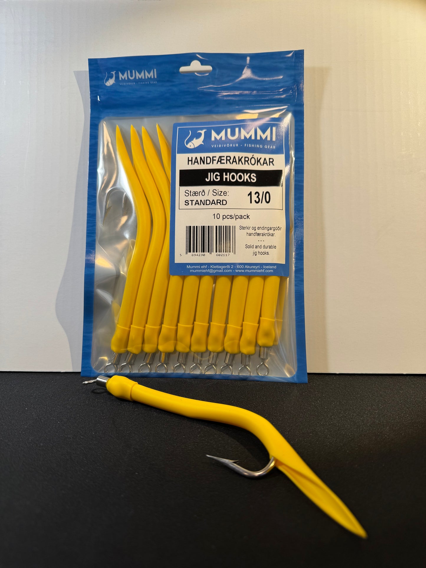 13/0 Hooks, Standard, 10 pcs per pack