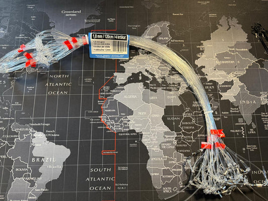 1.8 mm jig rigs (5 rigs per pack)